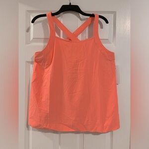 Athleta arrival tank size large crossback